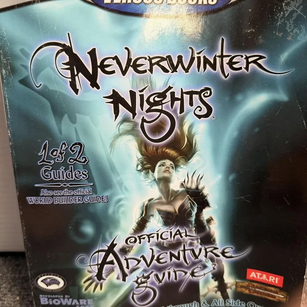 Neverwinter Nights PC Versus Books Official Adventure Strategy Guide Poster